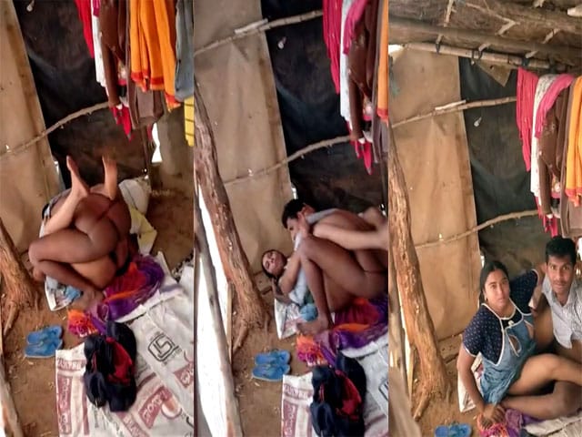 Indian Slum Horny Couple Caught Fucking On Voyeur’s Cam