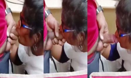 Nerdy Indian GF Blowjob For The First Time To Her BF