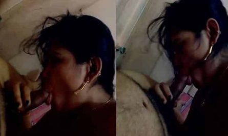 Indian Couple Blowjob MMS Video Leaked