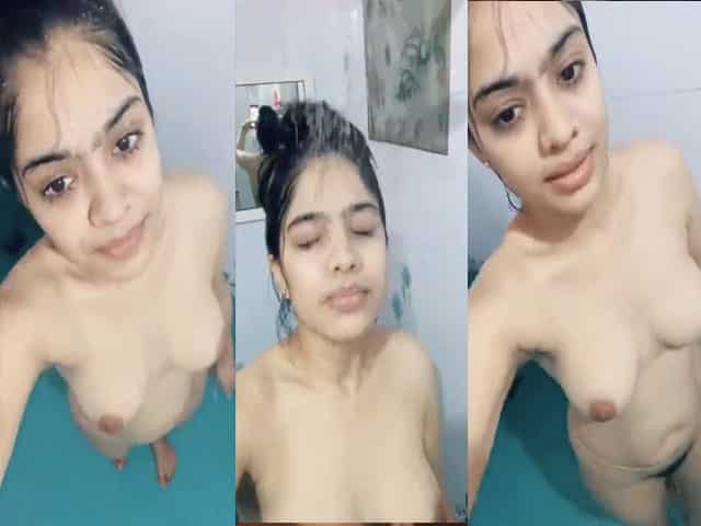 Gorgeous Figure Sexy Girl Bath Hot Video