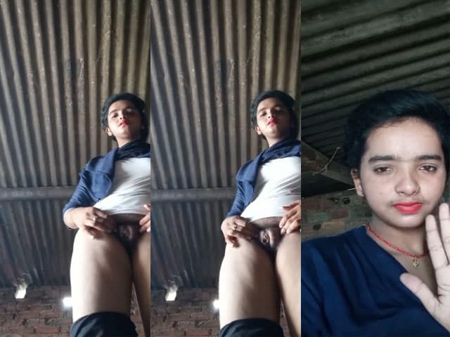 Hot Indian Village Girl Selfie Nude Sexy Video