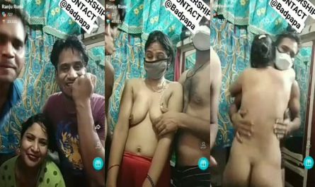Threesome Desi Live Cam Sex Show MMS Video