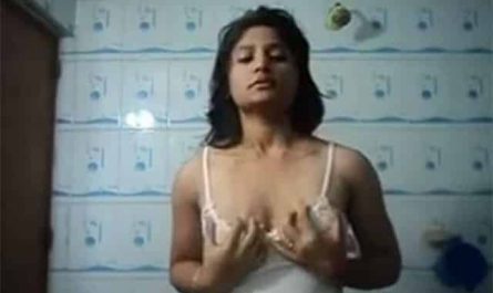 Sexy Bengali College Girl Topless Selfie Tease Video