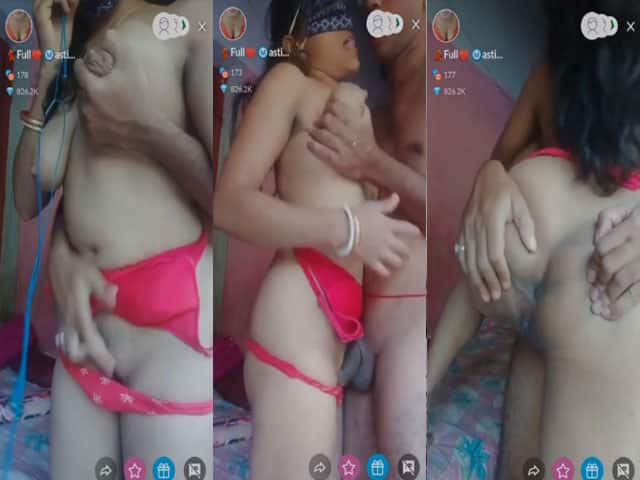 Naughty Indian Couple Sex Show Leaked Online