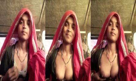 Sexy Cute Rajasthani Wife Displays Her Hot Nude Boobs