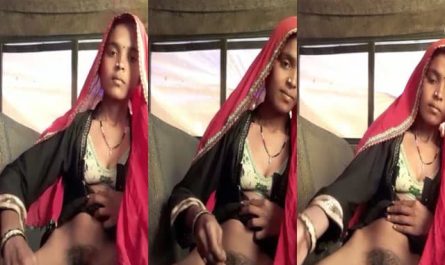 Sexy Horny Desi Tribal Girl Masturbating Pussy Using Brinjal
