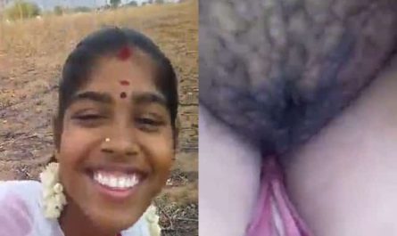 South Indian Village Wife Showing Hairy Pussy Outdoors