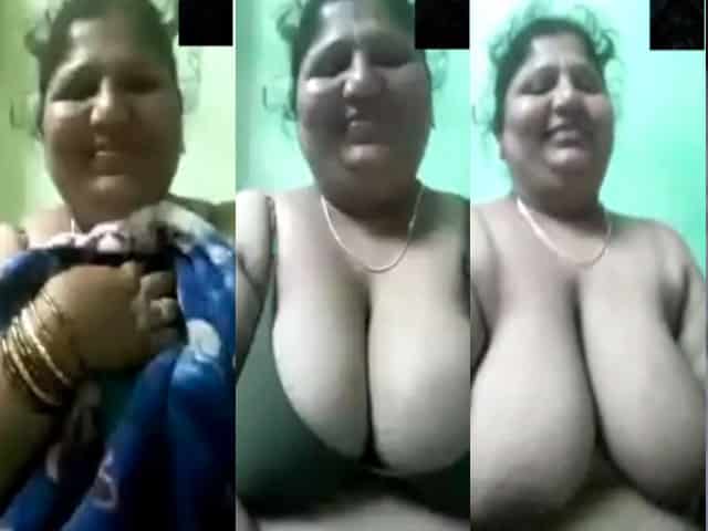Huge Tits Shy Desi Mature Aunty WhatsApp Video Call