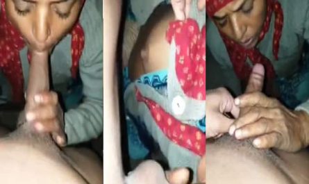 Local Desi Randi Giving Erotic Blowjob Secretly To Client