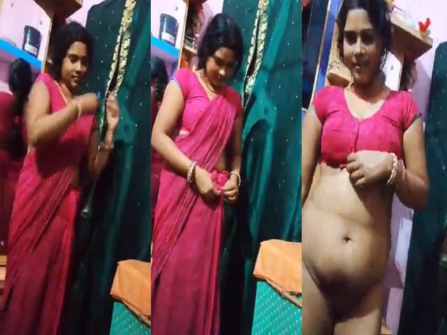 Sweet Sari Bihari Housewife Showing Her Naked Pussy On Cam