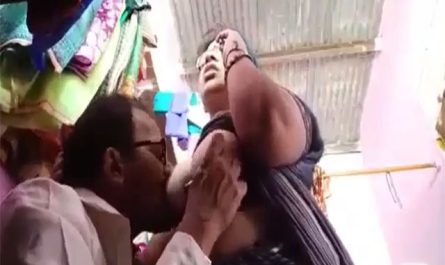 Glasses Wearing Aunty Naughty Sex With Boutique Shop Owner