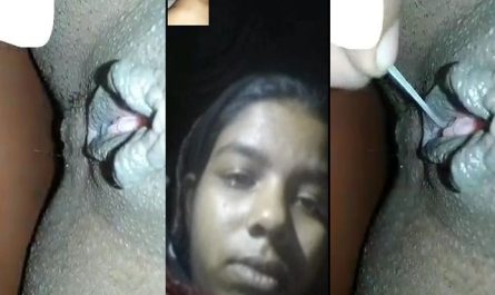 Bangladeshi Horny Village Girl Fingering Pussy On Selfie Cam