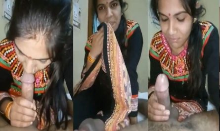 Married Indian Girl Sucking Hard Dick Of Her Husband On Cam