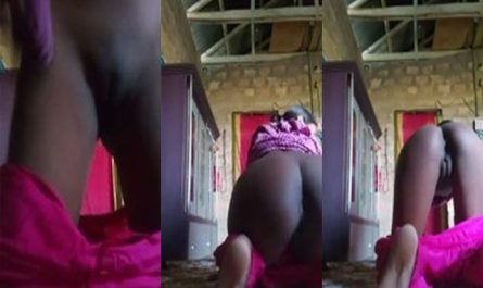 Poor Village Wife Nude Selfie Tease Video