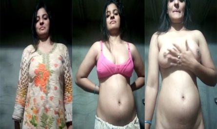 Shy Sexy Punjabi Girl Hot Striptease Show For Her Boyfriend