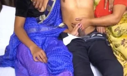 Lucky Men Group Sex With Two Hot Desi Bhabhi