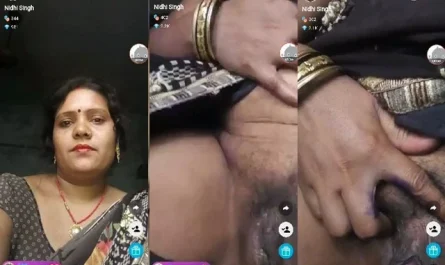 Nidhi Bhabhi Hot Live Cam Pussy Show