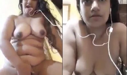 Horny Bangladeshi Busty Girl Masturbating Her Hairy Pussy