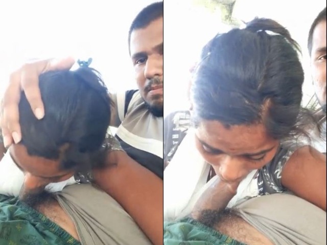 Desi Dehati Girl Giving A Nice Deep Throat Blowjob