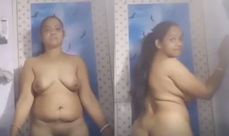 Chubby Indian Busty Bhabhi Records Her Nude Video