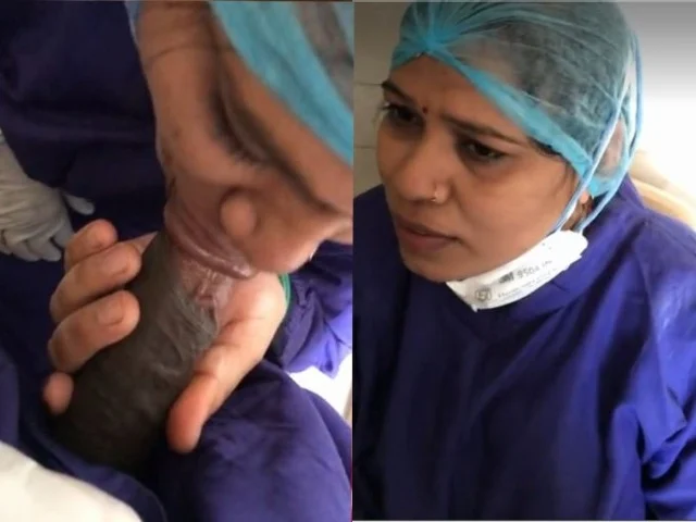 Desi Nurse Sucking Big Dick Of A Patient