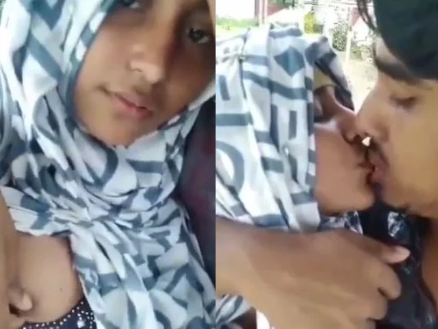 Bangla Beautiful Hijabi Girl Getting Her Boob Sucked By Lover