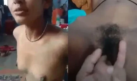 Dehati Skinny Teen Girl Pussy Exploration On Cam