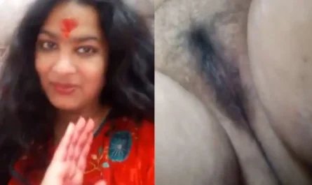 Big Boobs Naughty Wife Showing Her Small Pussy On Cam