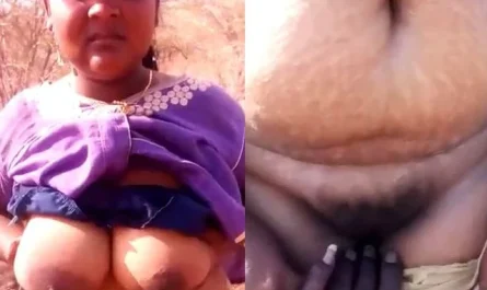 Booby Chubby Dehati Girl Showing Boobs And Pussy Outdoors