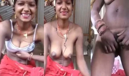 Cute Indian Village Wife Sexy Nude Show On Video Call