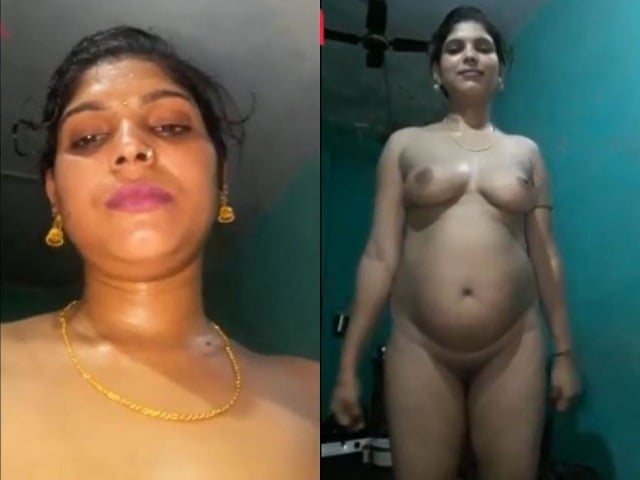 Sexy Dehati Bhabhi Selfie Nude Body MMS