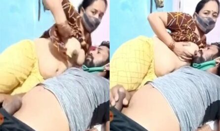 Indian Maid Breastfeeding Pervert House Owner On Cam For Money