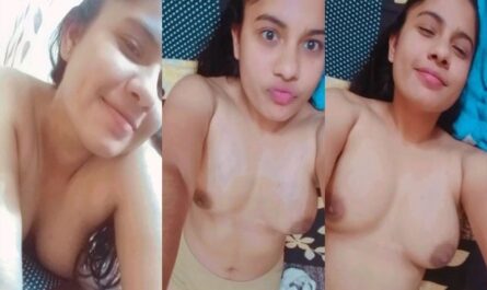 Sexy Indian Beautiful Girl Topless Boobs Show Selfie XXX