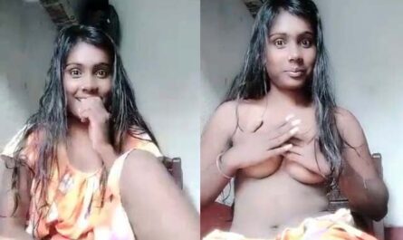 Shy Indian Girl Showing Her Sexy Boobs On Cam