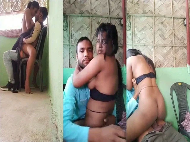 Dehati Horny Lovers Enjoying Hardcore Sex On Chair