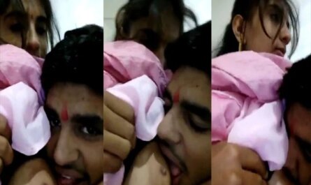 Desi Horny Lovers Boobs Sucking Act On Cam XXX