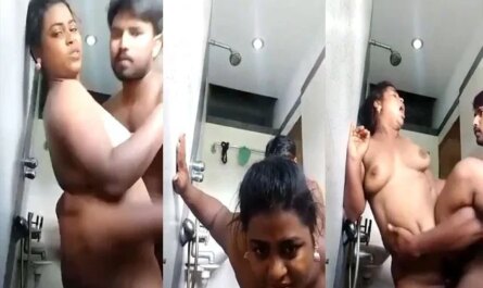 Indian Chubby Couple Enjoying Hardcore Sex In Bathroom