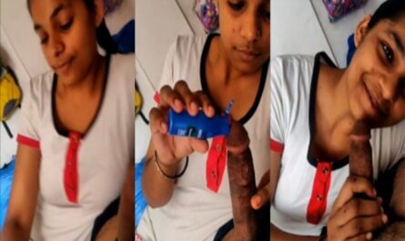 Indian Cute Sexy Girl Oiling Dick Video Before Sex