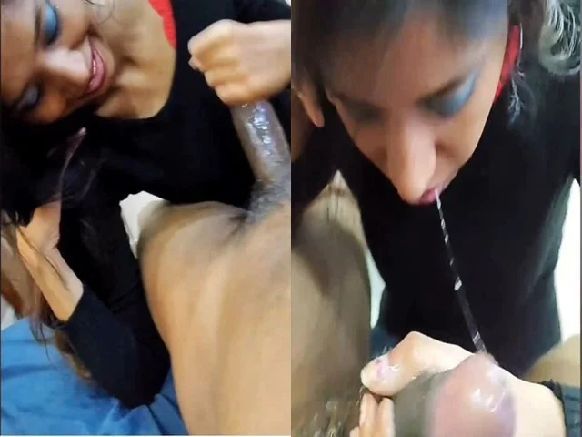 Lankan Horny Whore Sucking Dick Of Her Pervy Client