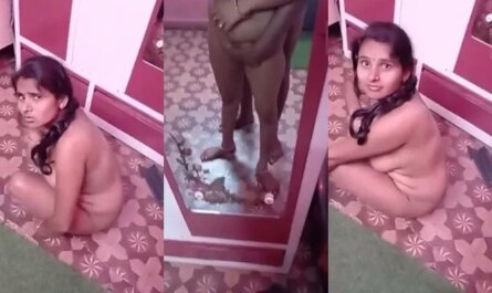 Desi Cute Horny Couple Nude Romance Before Sex