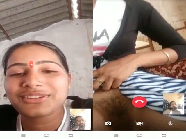 Indian Village Girl Showing Young Horny Pussy On Whatsapp Video Call