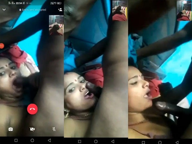 Sexy Dehati Wife Deep Throat Blowjob Sex On Video Call