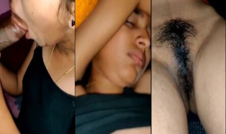 Sexy Desi Babe Sucking Dick And Hairy Pussy Fingered By Bf