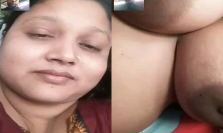 Bangladeshi Busty Bhabhi Showing Her Big Boobies On Vc