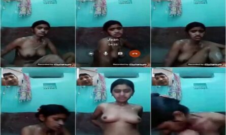 Bangladeshi Sexy Girl Taking Nude Bath On Video Call XXX