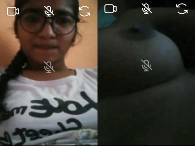 Cute Nerdy Desi College Hot Girl Shows Boobs