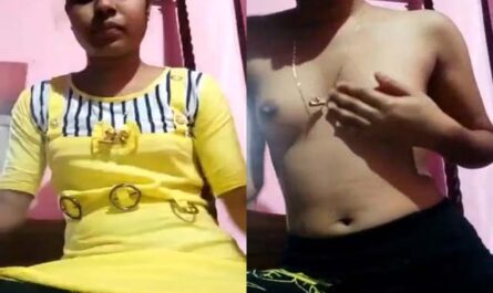 Innocent Hot Desi Girl Showing Her Small Boobs On Cam
