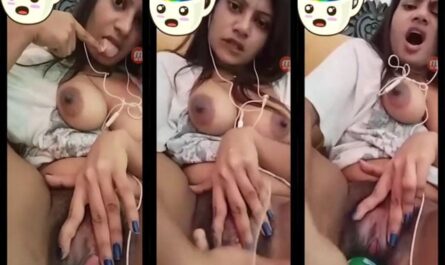 Sexy Horny Girl Fingering Wet Pussy And Masturbating With Bottle