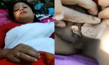Assamese Hot Village Wife Pussy Filmed By Pervert Lover In Jungle