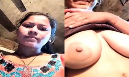 Cute Sexy Desi Village Girl Shows Her Hot Big Boobs